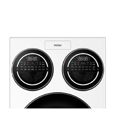 HAIER FRONT LOAD 3 DRUM WASHING MACHINE HW140-BD14697WU1 14KG WHITE