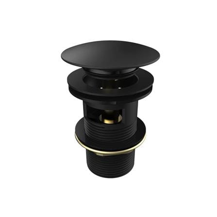 JOHNSON SUISSE POP UP WASTE WBFT402070MB WITH OVERFLOW 78MM