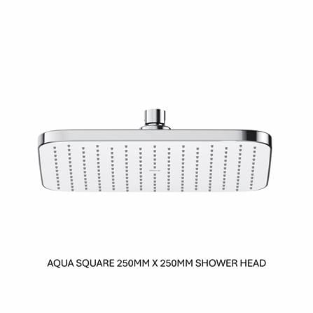 ROCA AQUA SQUARE A5B207HC0H SHOWER HEAD 25CM