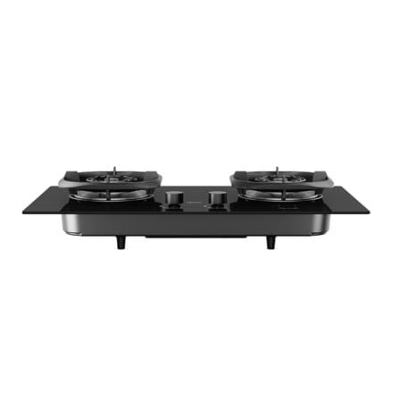HAIER FLEXIBLE BUILT-IN GAS HOB HC-Q872PTGB 2BURNER 5.2KW 78CM BLACK