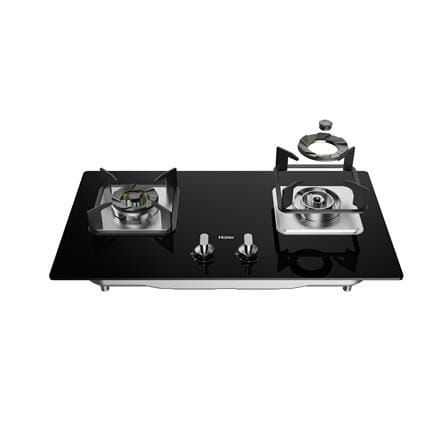 HAIER FLEXIBLE BUILT-IN GAS HOB HC-Q27266 2BURNER 5.2KW 72CM BLACK