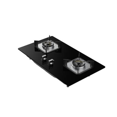 HAIER FLEXIBLE BUILT-IN GAS HOB HC-Q27266 2BURNER 5.2KW 72CM BLACK