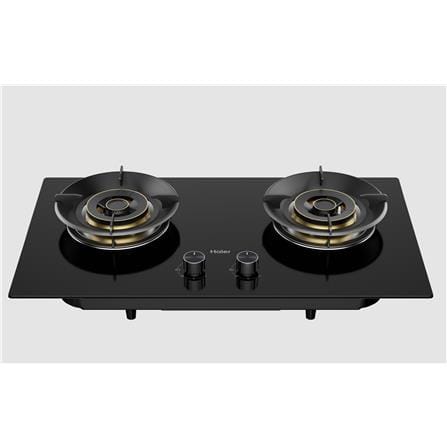 HAIER FLEXIBLE BUILT-IN GAS HOB HC-Q672PGB 2BURNER 5.2KW 78CM BLACK