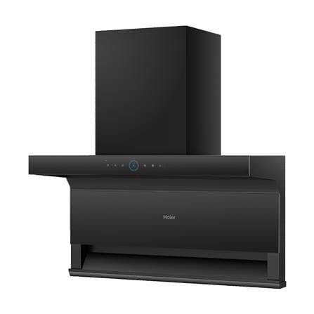 HAIER CHIMNEY HOOD HH-CT6906 90CM 2600M3/H BLDC AI SMART AIRFLOW BLACK