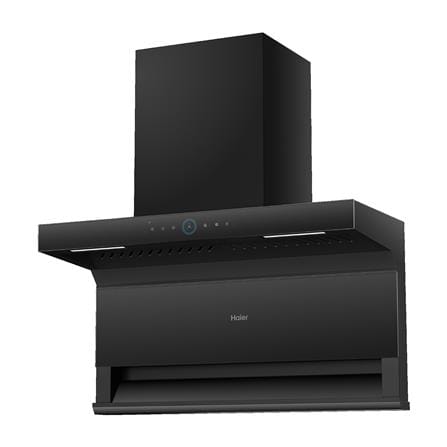 HAIER CHIMNEY HOOD HH-CT6906 90CM 2600M3/H BLDC AI SMART AIRFLOW BLACK