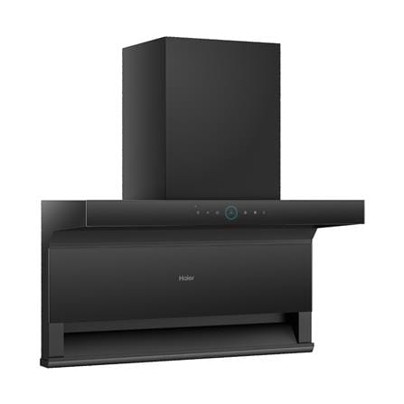 HAIER CHIMNEY HOOD HH-CT6906 90CM 2600M3/H BLDC AI SMART AIRFLOW BLACK