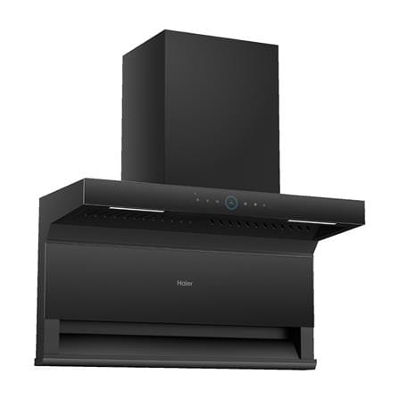 HAIER CHIMNEY HOOD HH-CT6906 90CM 2600M3/H BLDC AI SMART AIRFLOW BLACK
