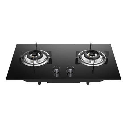 HAIER FLEXIBLE BUILT-IN GAS HOB HC-Q27216 2BURNER 5.2KW 76CM BLACK