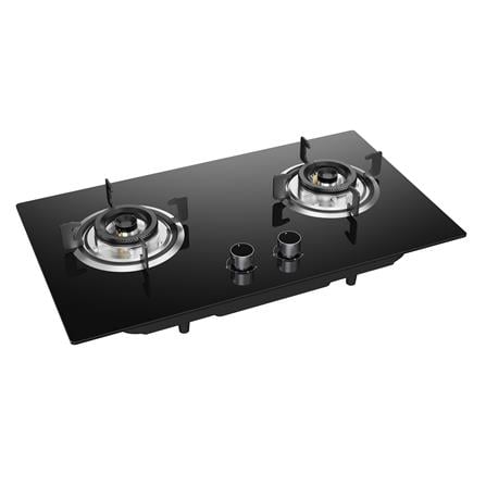 HAIER FLEXIBLE BUILT-IN GAS HOB HC-Q27216 2BURNER 5.2KW 76CM BLACK