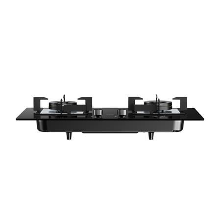 HAIER BUILT-IN GAS HOB HC-Q68266BT 2BURNER 5.35KW 78CM TIMER BLACK