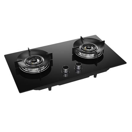 HAIER FLEXIBLE BUILT-IN GAS HOB HC-Q28296B 2BURNER 5.2KW 76CM BLACK