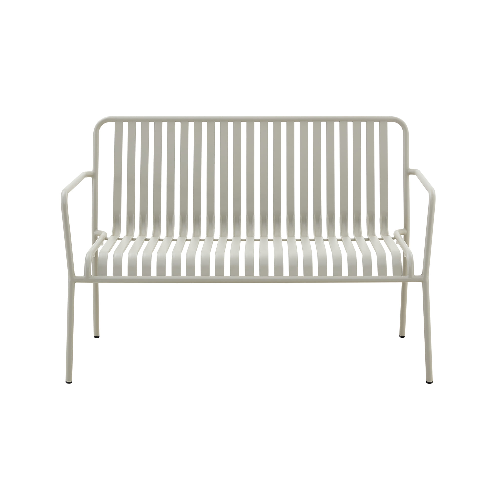 STEEL PATIO BENCH SPRING MAVIN BEIGE