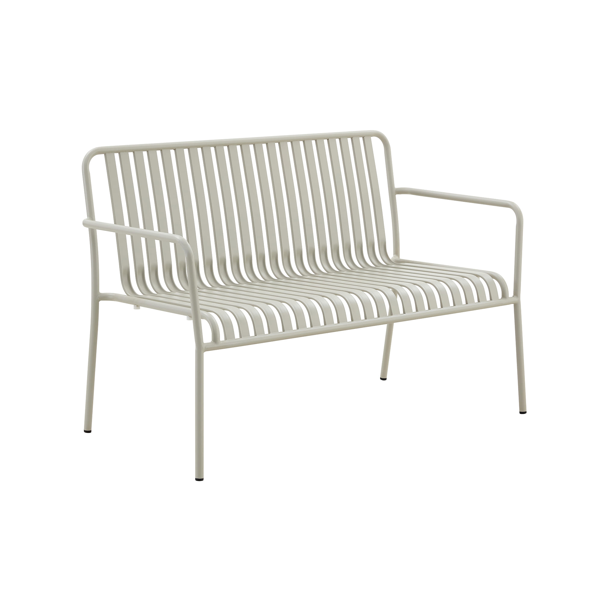 STEEL PATIO BENCH SPRING MAVIN BEIGE