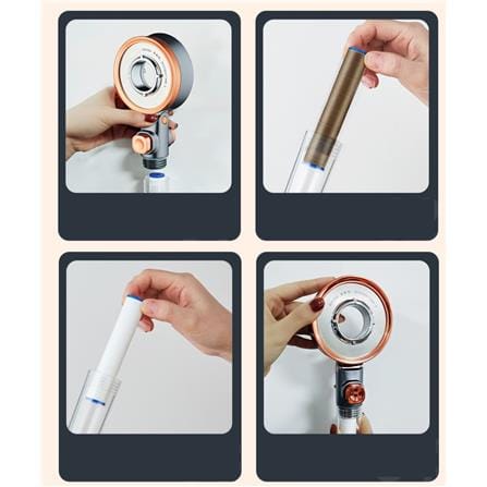 COSSY PLUS DR HAND SHOWER SERIES CP-DR FILTER 10CM 6PCS