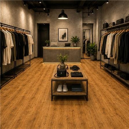 CROBERN SPC CLICK PREMIUM PLUS 8MM 23X122 RUSTIC OAK 1.96M2
