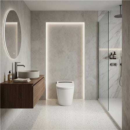 ROCA SMART TOILET A80349C00V IN WASH GAP S-TRAP 305MM 12-INCH