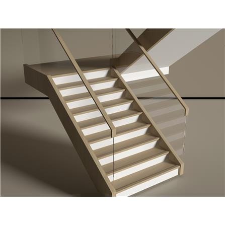 TARA PVC L-PROFILE 240X2X1CM SAND OAK