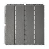 SPRING PP OUTDOOR DECK TILE 30X30X2CM DARK GREY (10 TILES/BOX)