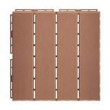 SPRING PP OUTDOOR DECK TILE 30X30X2CM BROWN (10TILES/BOX)