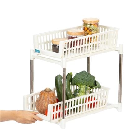 INOCHI TOKYO SLIDING STORAGE SHELF 2TIER