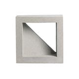 VENTILATION BLOCK 19X19X9CM 6D SHAPE