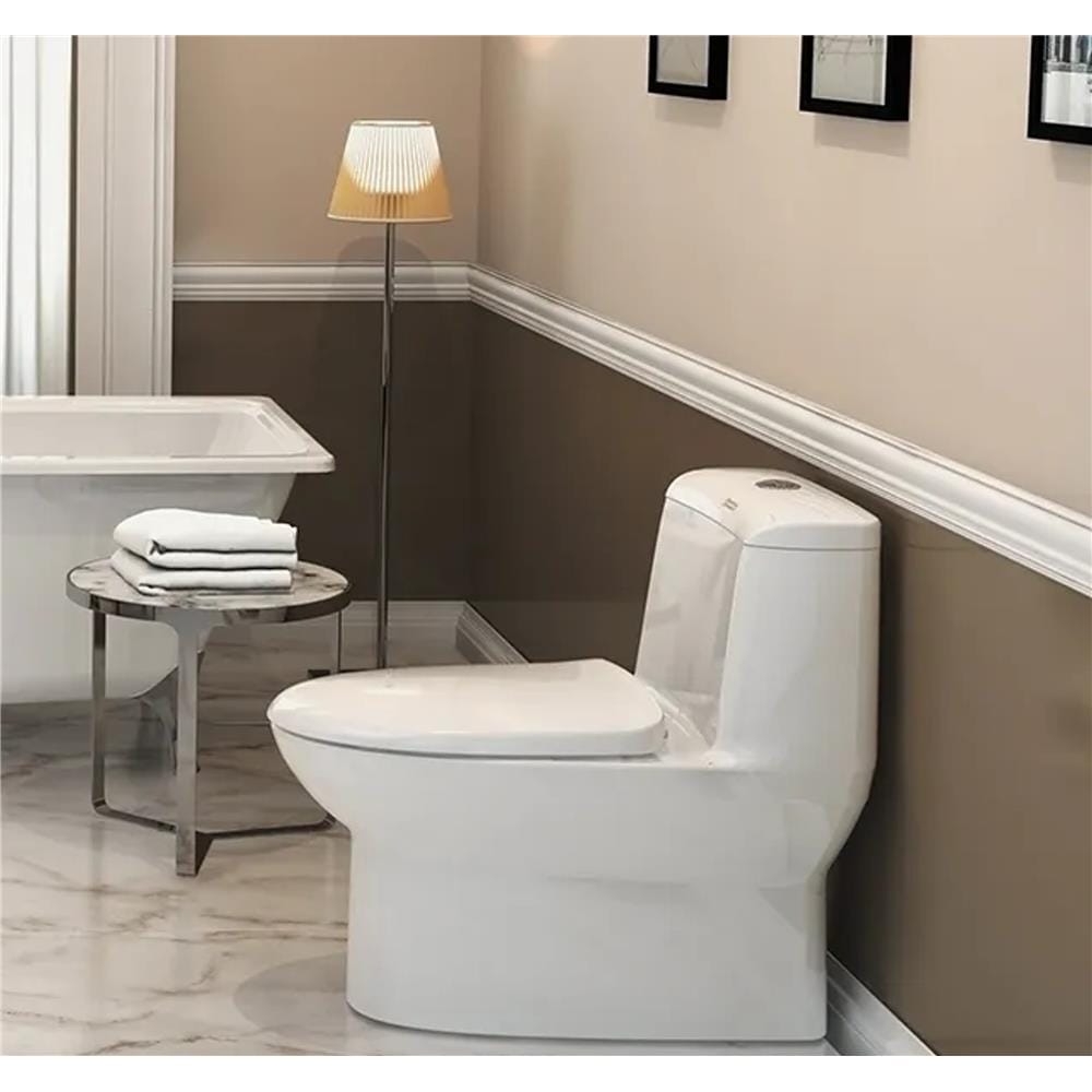 AMERICAN STANDARD ACACIA SUPASLEEK TWO PIECE TOILET CL23075-6DAMYCBT S-TRAP 300MM