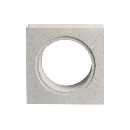 VENTILATION BLOCK 19X19X9CM CIRCLE PLUS