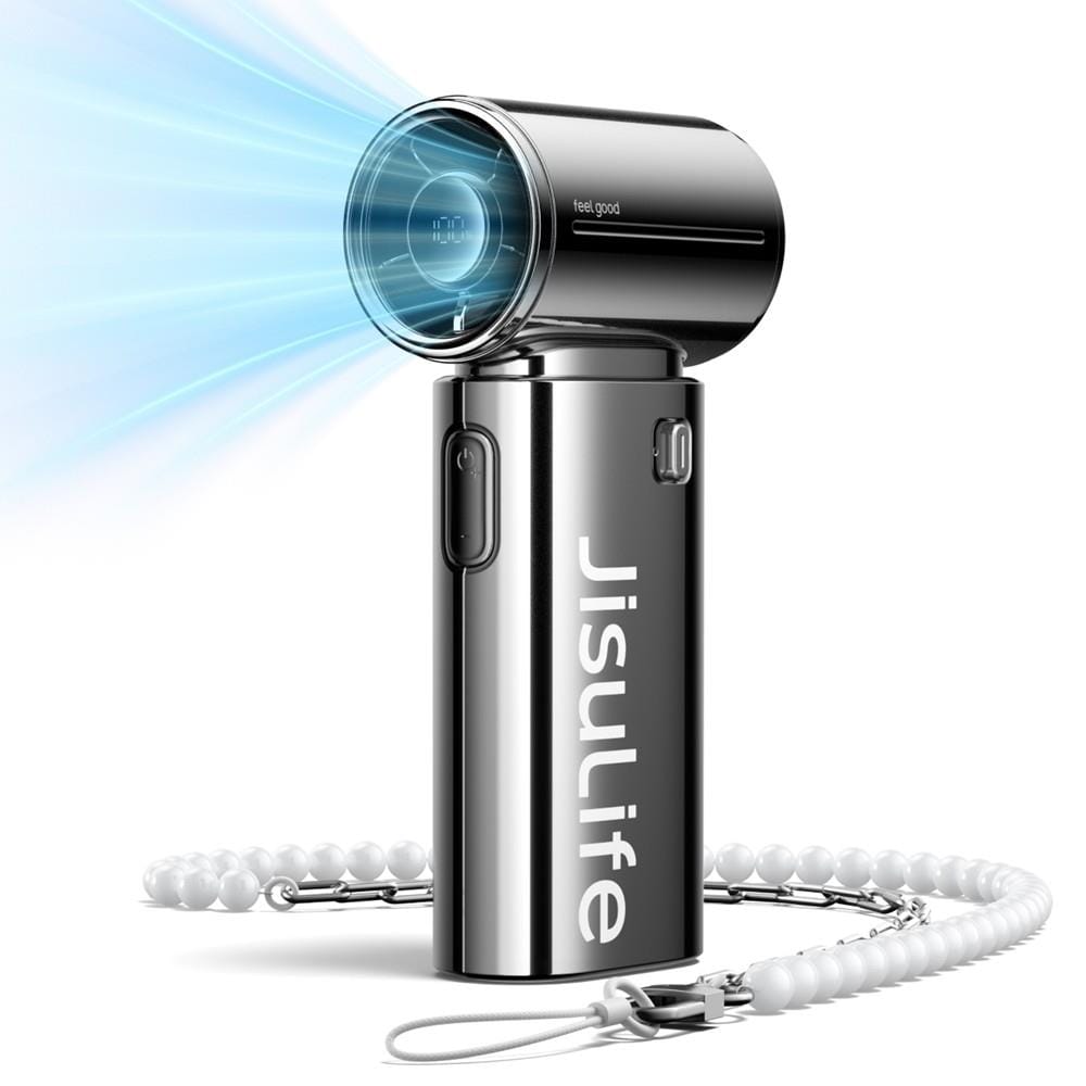 JISULIFE HANDHELD FAN LIFE9 S-CHROME