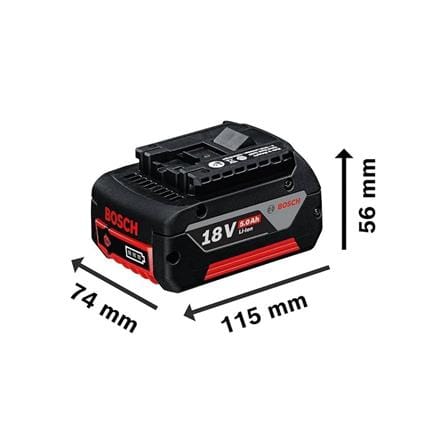 BOSCH 18V 5.0Ah BATTERY GBA-18V