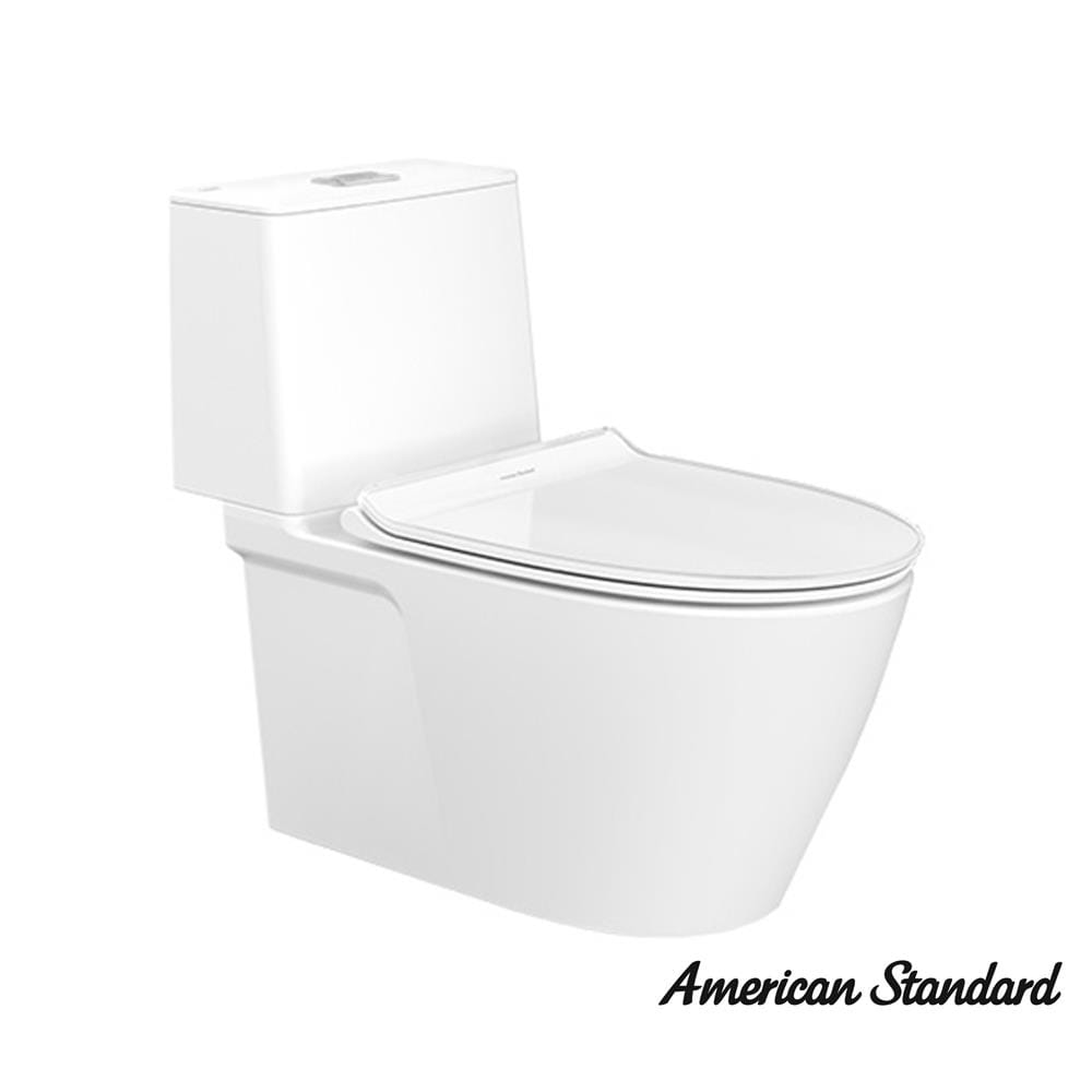 AMERICAN STANDARD ACACIA SUPASLEEK TWO PIECE TOILET CL23075-6DAMYCBT S-TRAP 300MM