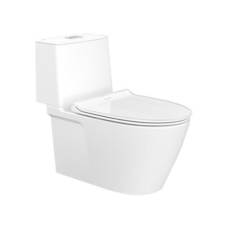 AMERICAN STANDARD ACACIA SUPASLEEK TWO PIECE TOILET CL23075-6DAMYCBT S-TRAP 300MM