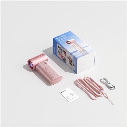 JISULIFE HANDHELD FAN LIFE9 S-PINK