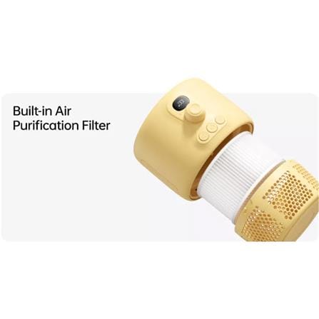 JISULIFE STROLLER FAN 3 CLIP-YELLOW FSL03R-YW