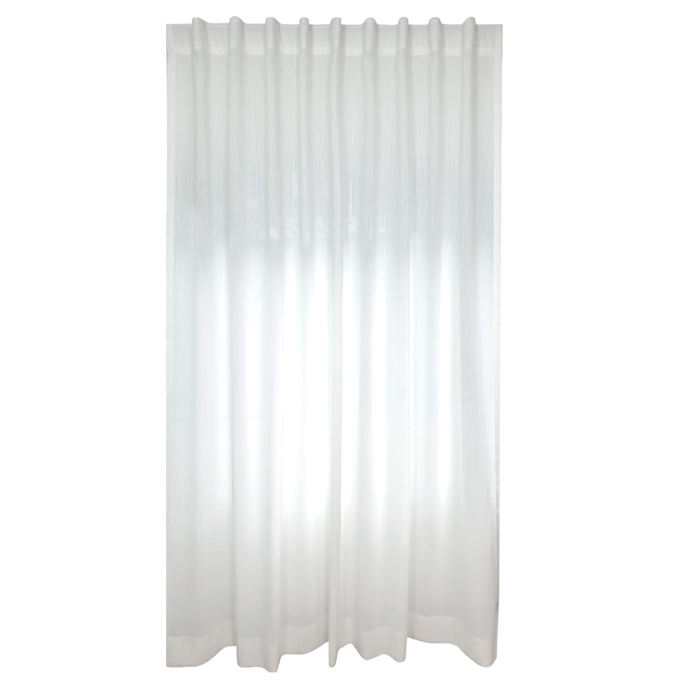 HOME LIVING STYLE SHEER CURTAIN HIDE TAP SYLVIE 180X250CM WHITE