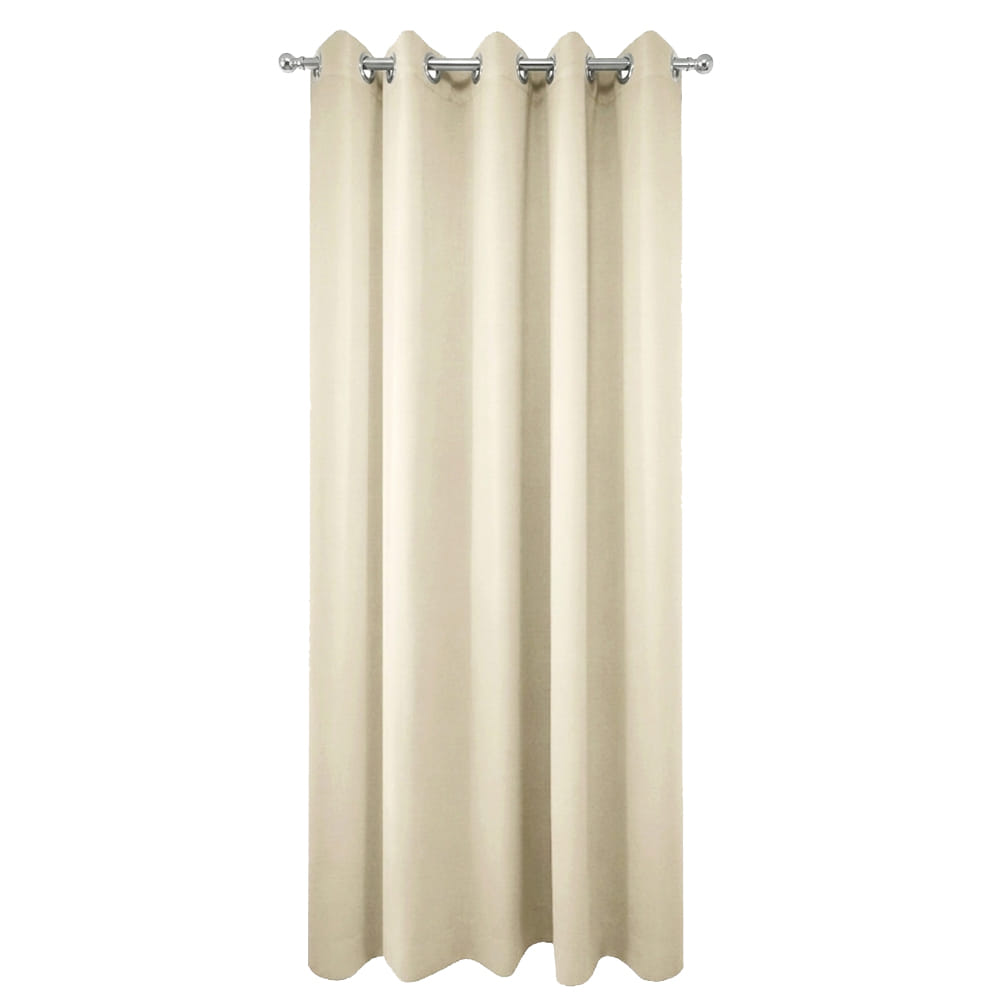 HOME LIVING STYLE CURTAIN EYELET BILLIE 180X250CM BEIGE