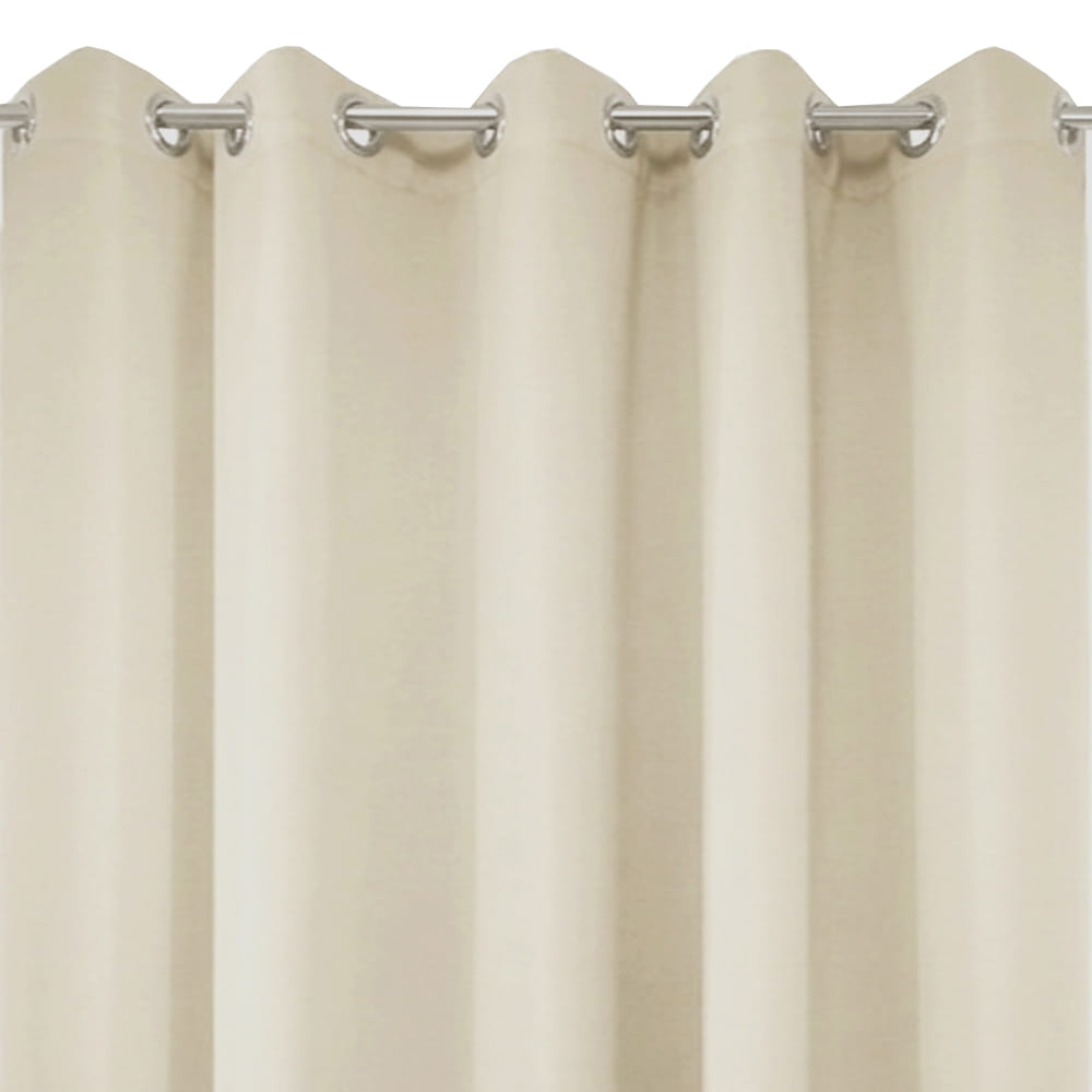 HOME LIVING STYLE CURTAIN EYELET BILLIE 180X250CM BEIGE