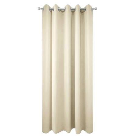 HOME LIVING STYLE CURTAIN EYELET BILLIE 180X250CM BEIGE