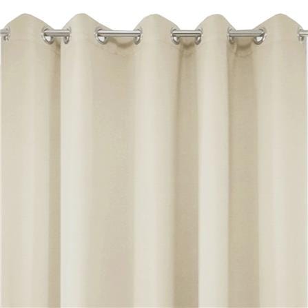 HOME LIVING STYLE CURTAIN EYELET BILLIE 180X250CM BEIGE