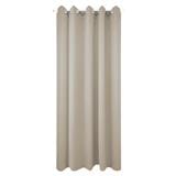 HOME LIVING STYLE CURTAIN EYELET BILLIE 180X220CM BROWN