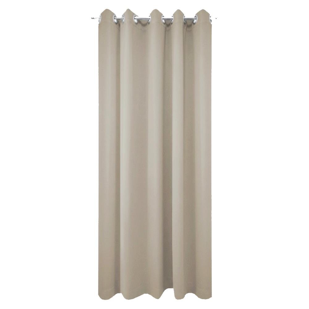 HOME LIVING STYLE CURTAIN EYELET BILLIE 180X250CM BROWN