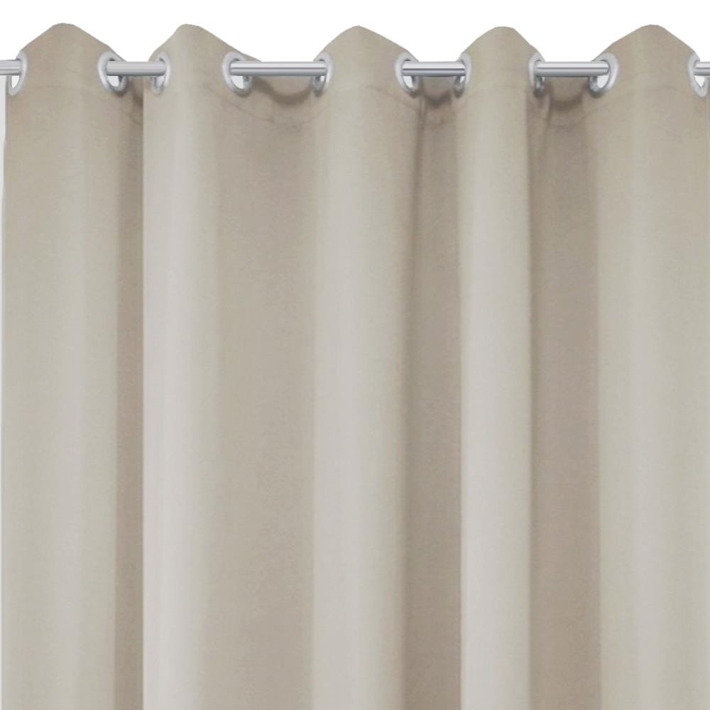 HOME LIVING STYLE CURTAIN EYELET BILLIE 180X250CM BROWN