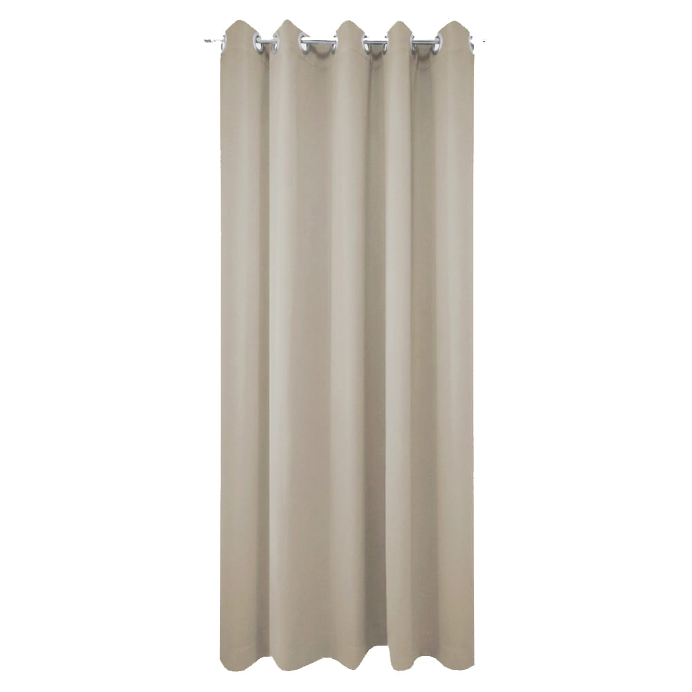 HOME LIVING STYLE CURTAIN EYELET BILLIE 180X250CM BROWN