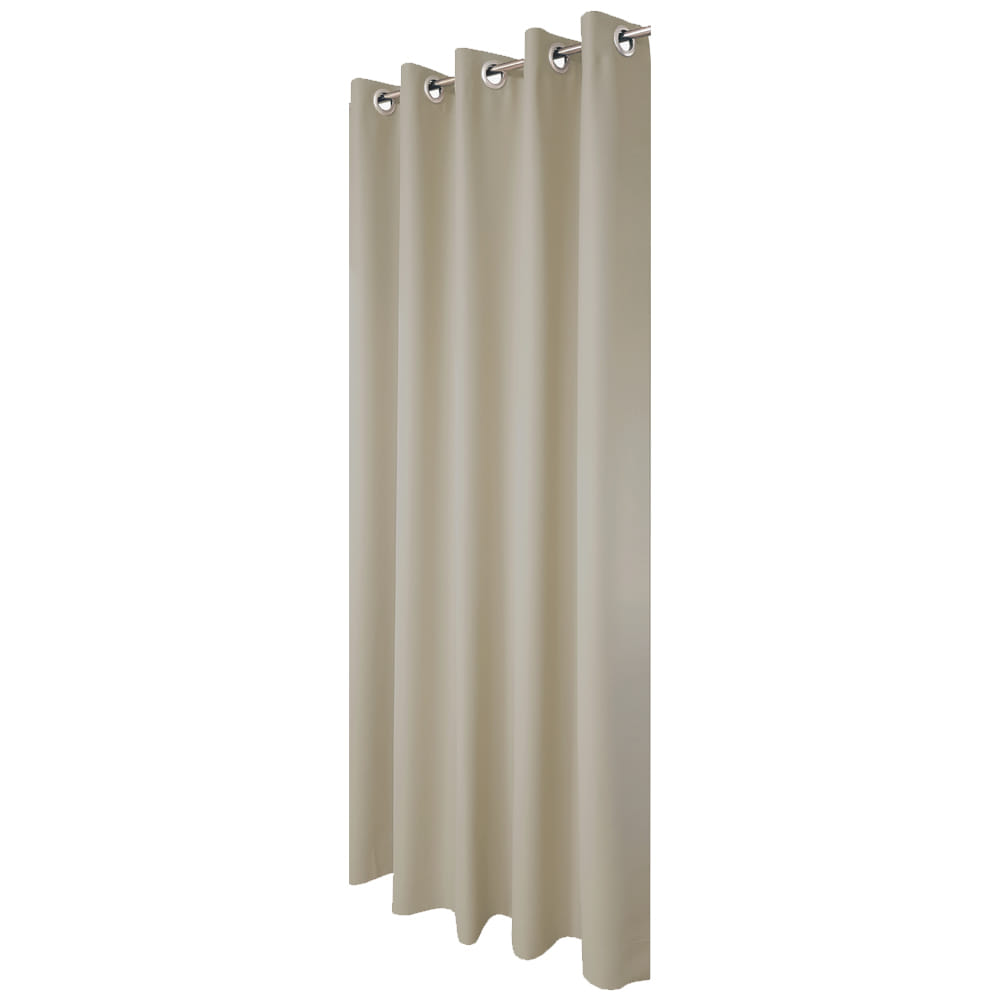 HOME LIVING STYLE CURTAIN EYELET BILLIE 180X250CM BROWN