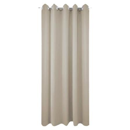 HOME LIVING STYLE CURTAIN EYELET BILLIE 180X250CM BROWN