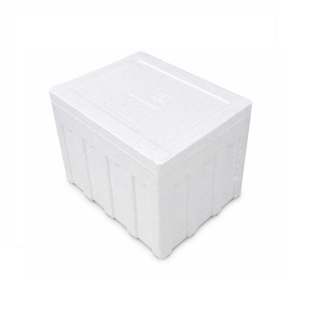 POLYSTYRENE COOLER FOAM BOX (L) 49.6X38.1X31.9CM