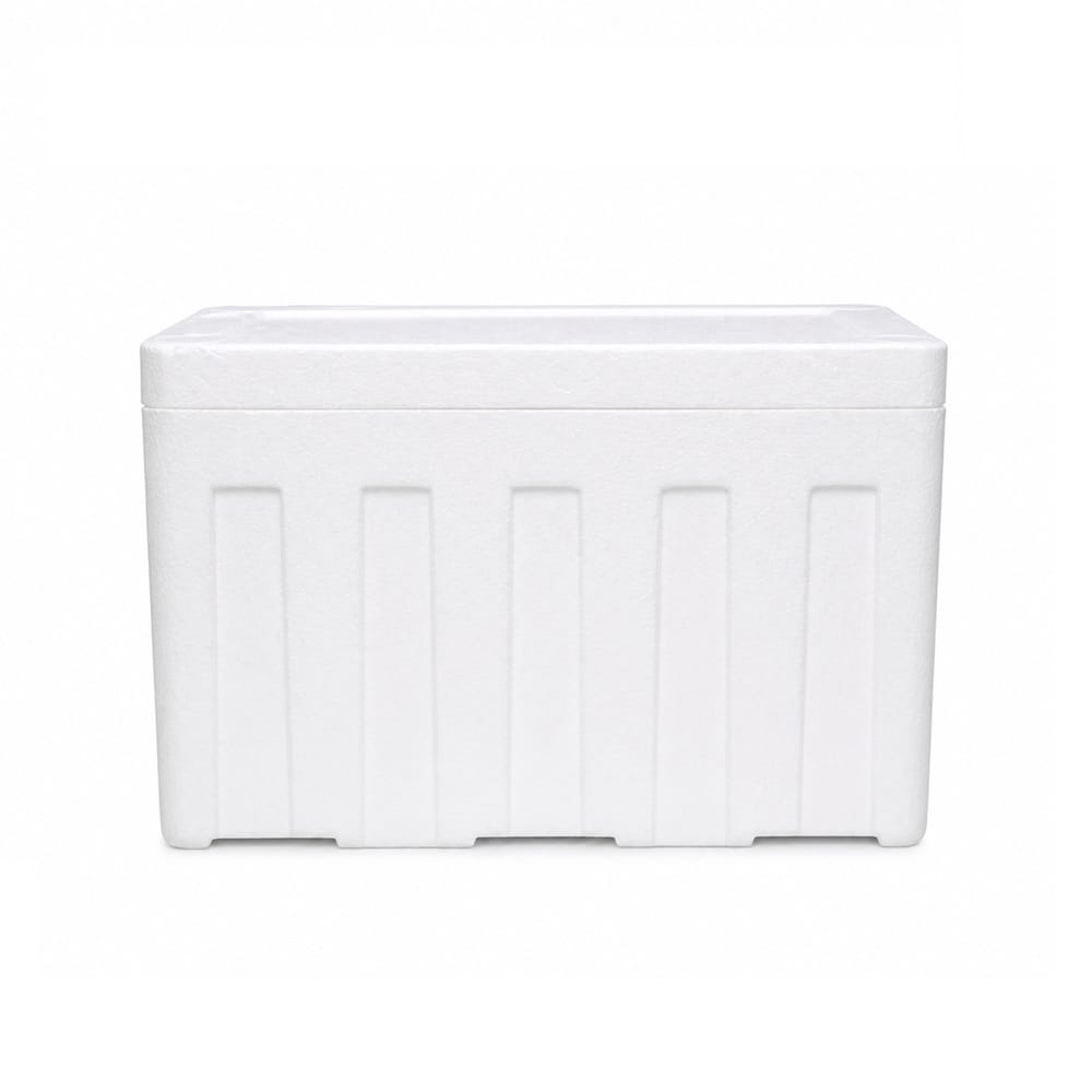 POLYSTYRENE COOLER FOAM BOX (L) 49.6X38.1X31.9CM