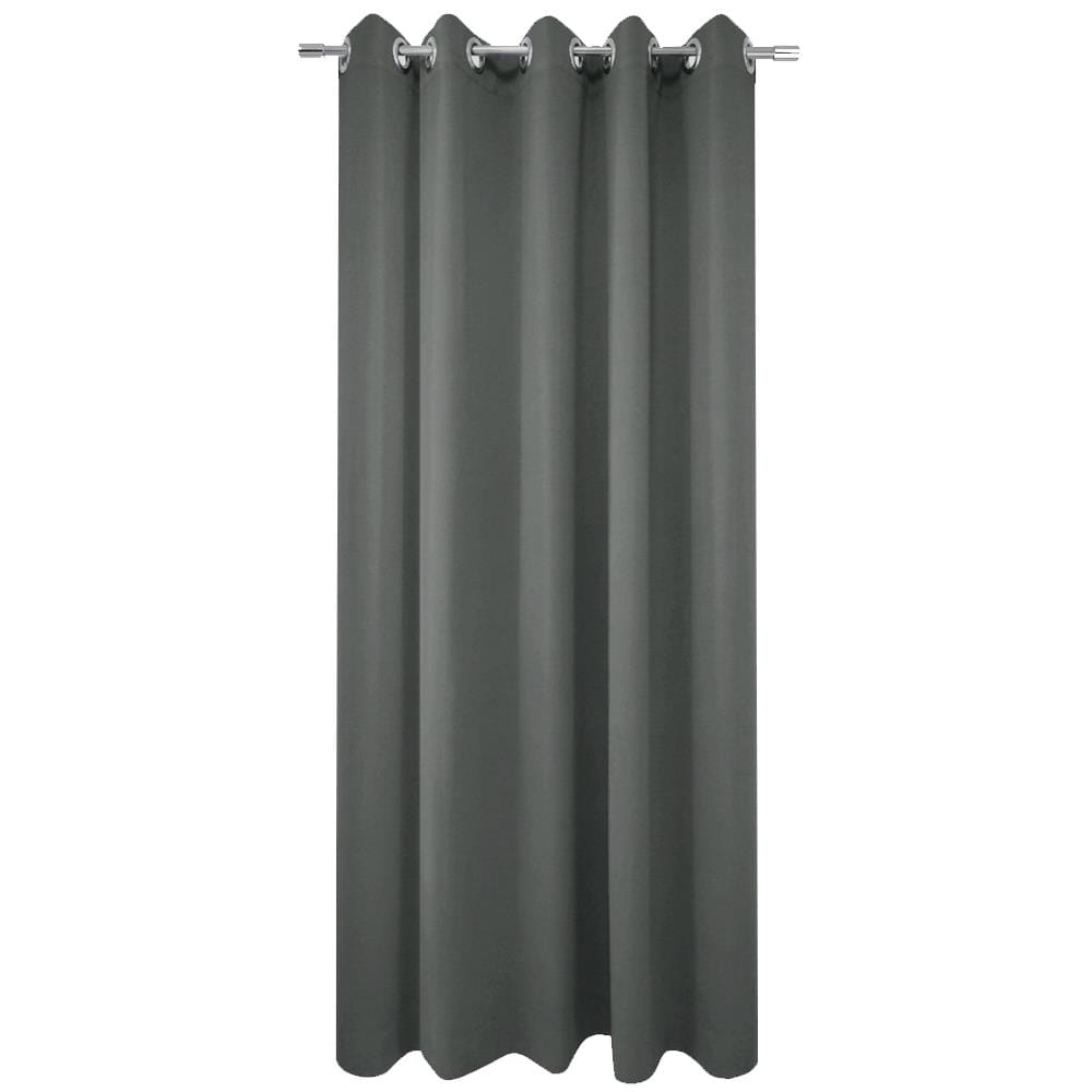 HOME LIVING STYLE CURTAIN EYELET BILLIE 180X250CM GRAY
