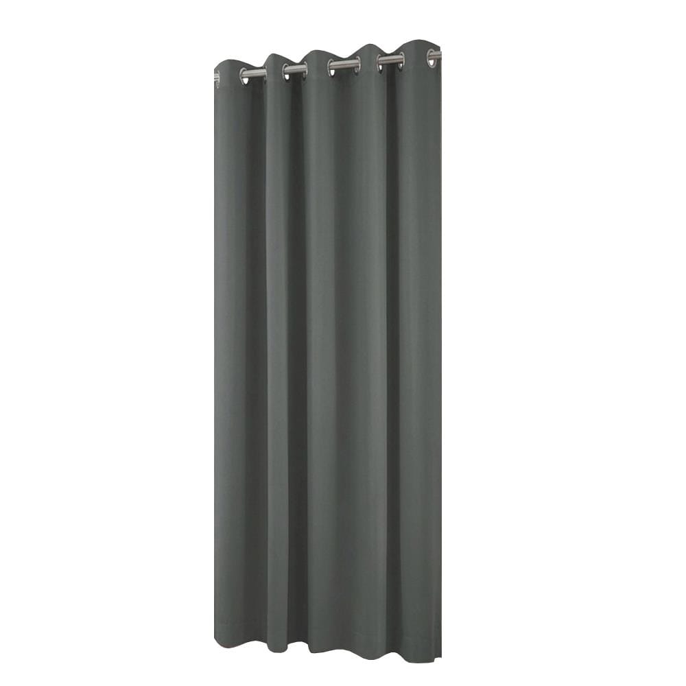 HOME LIVING STYLE CURTAIN EYELET BILLIE 180X250CM GRAY