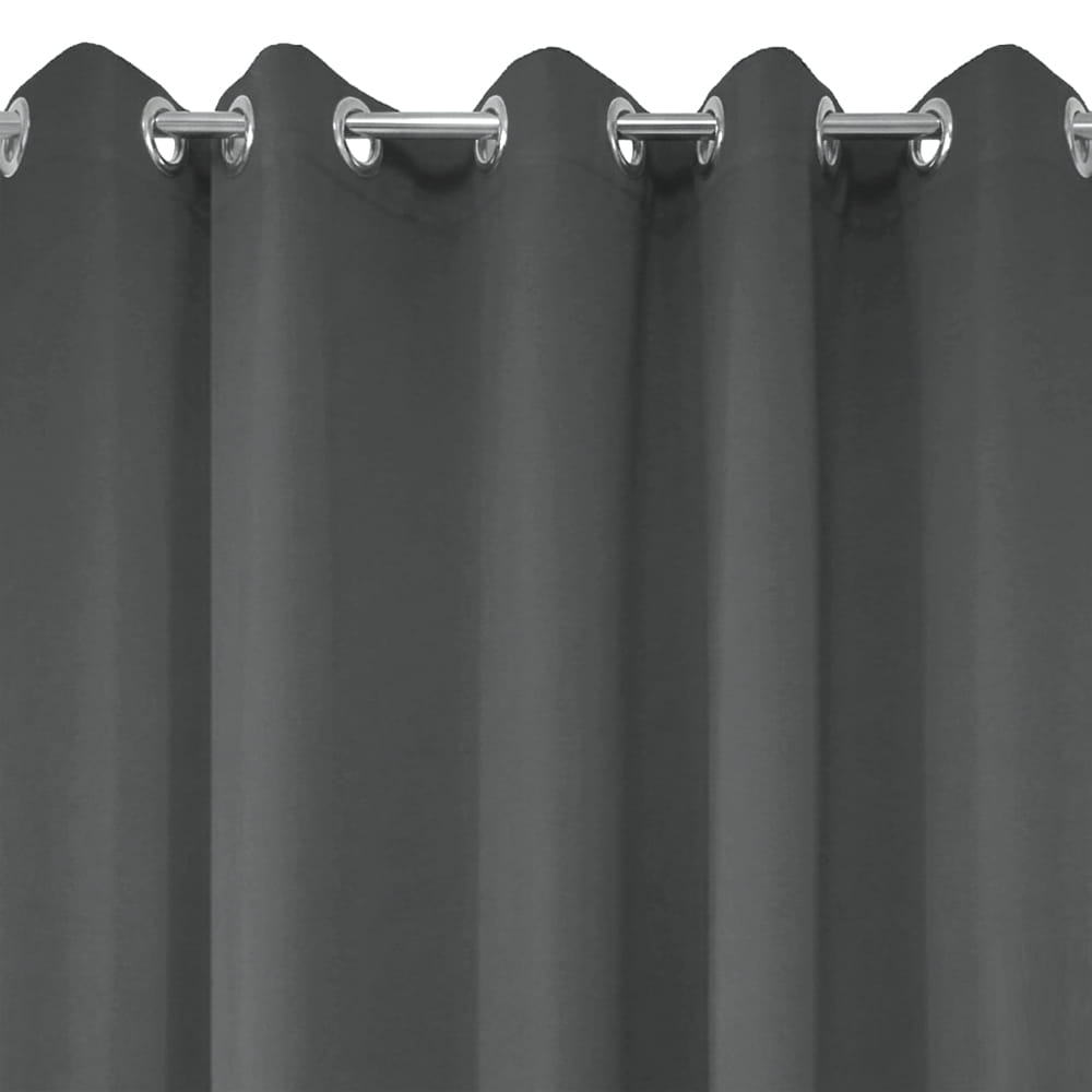 HOME LIVING STYLE CURTAIN EYELET BILLIE 180X250CM GRAY
