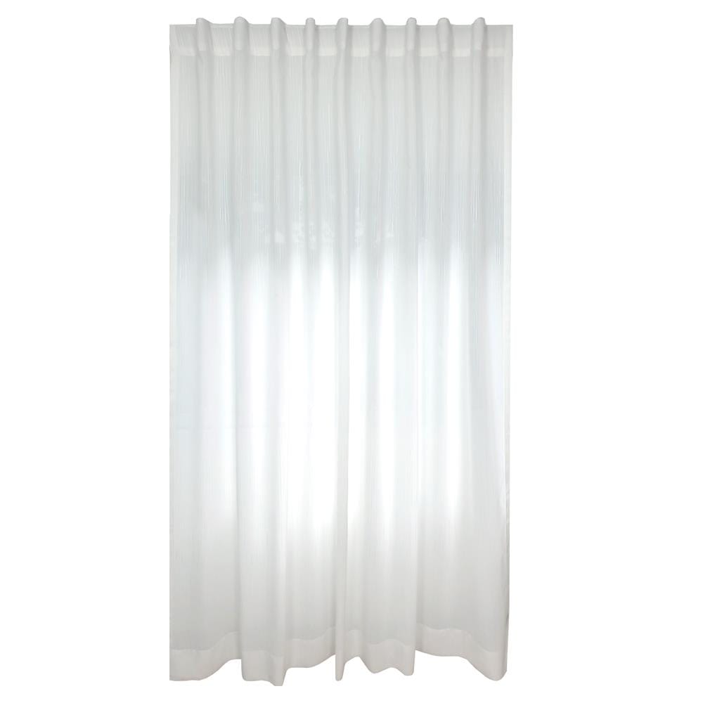 HOME LIVING STYLE SHEER CURTAIN HIDE TAP SYLVIE 180X220CM WHITE